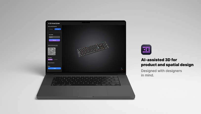 3D Model Builder Product Mockup